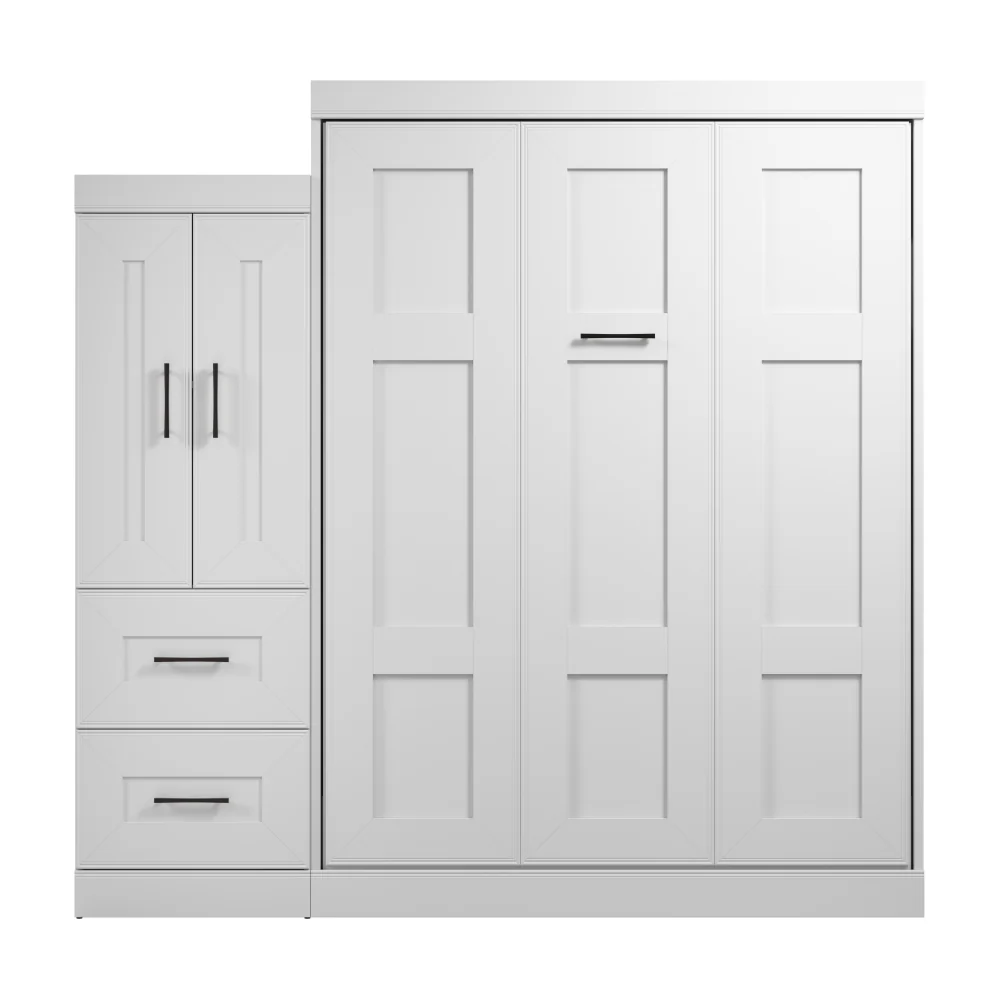Murphy Bed with Storage Cabinet - Image 3