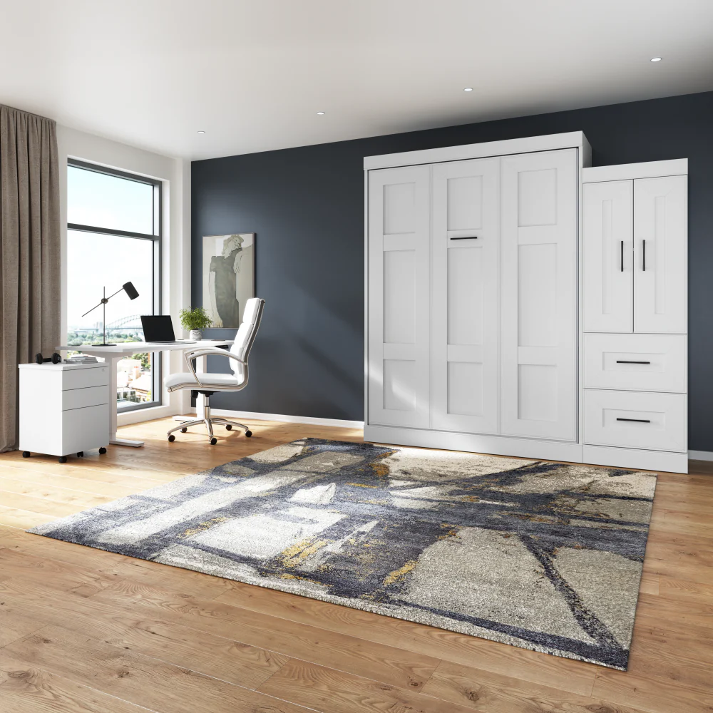 Murphy Bed with Storage Cabinet - Image 4