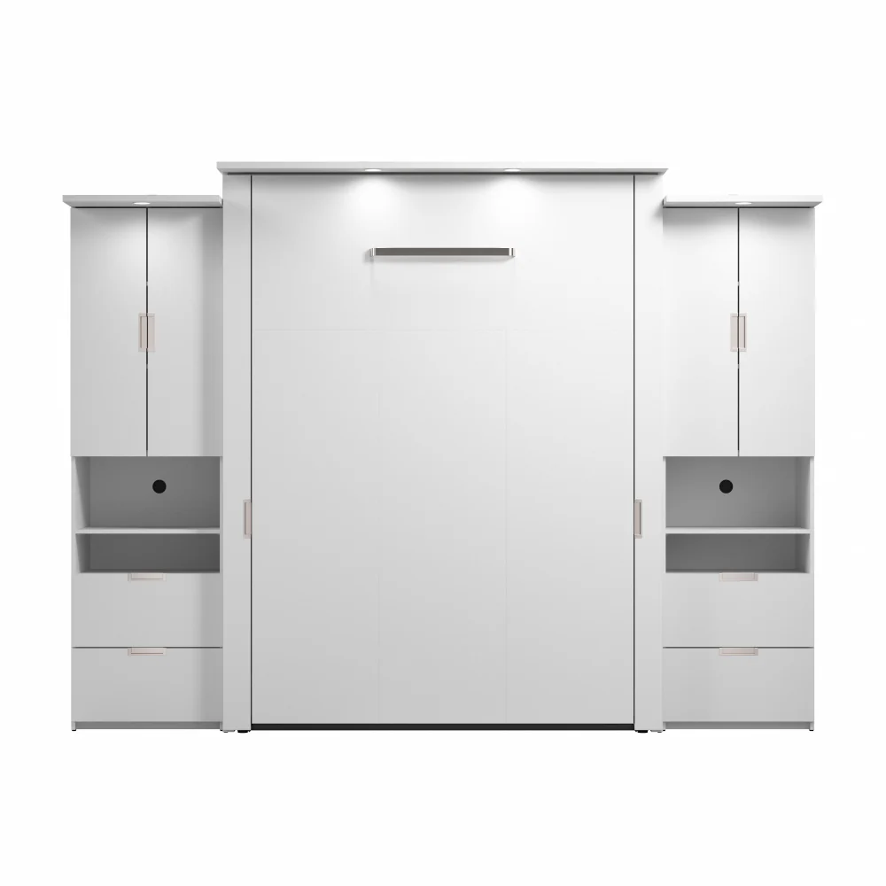 Murphy Bed with Storage Towers - Image 3