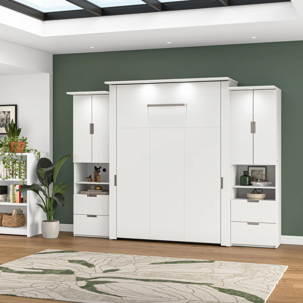 Murphy Bed with Storage Towers - Image 4