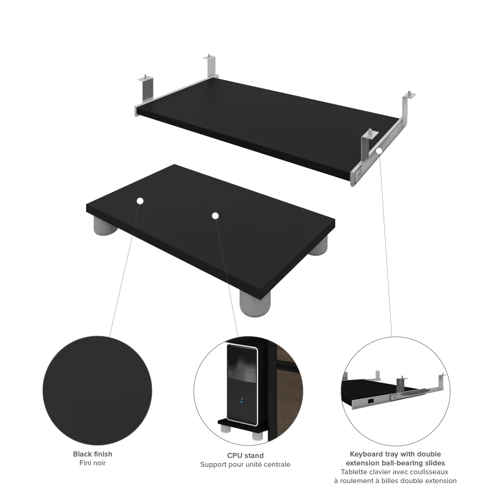 Keyboard Tray and PC Stand - Image 5