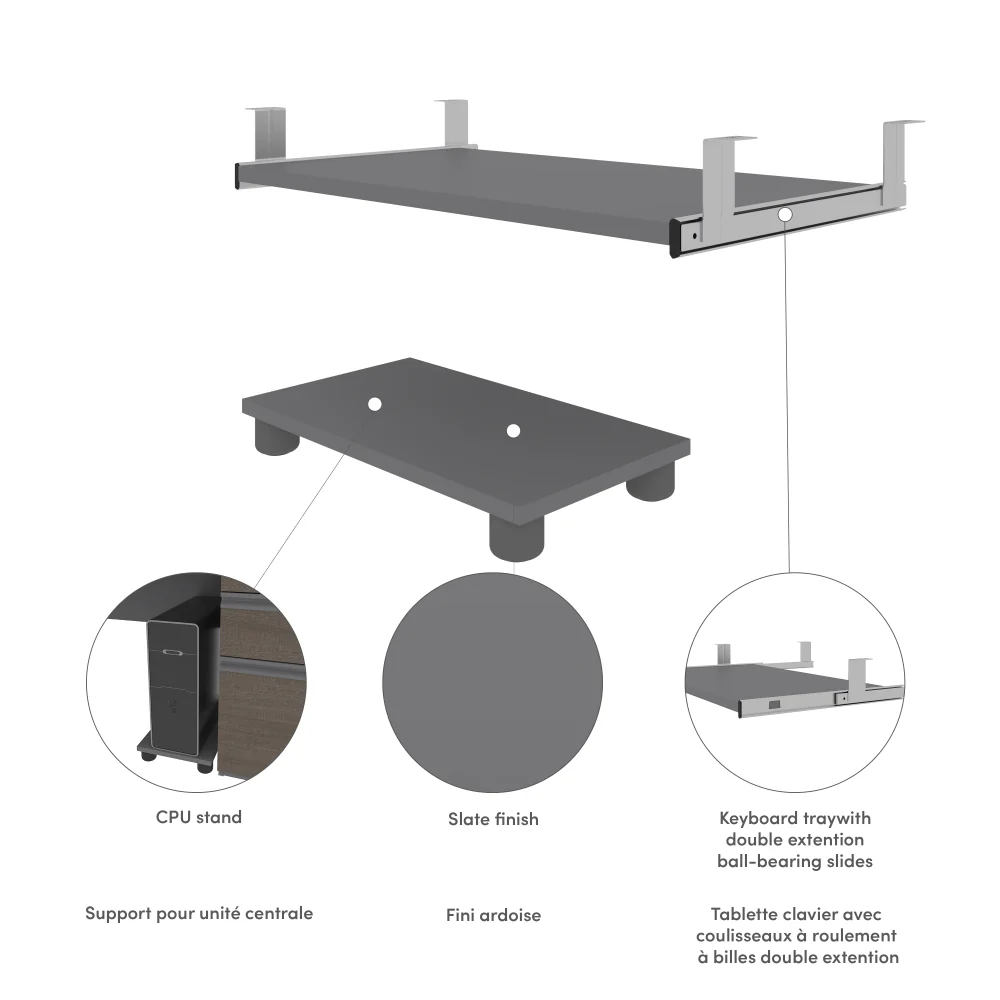 Keyboard Tray and CPU Stand - Image 6