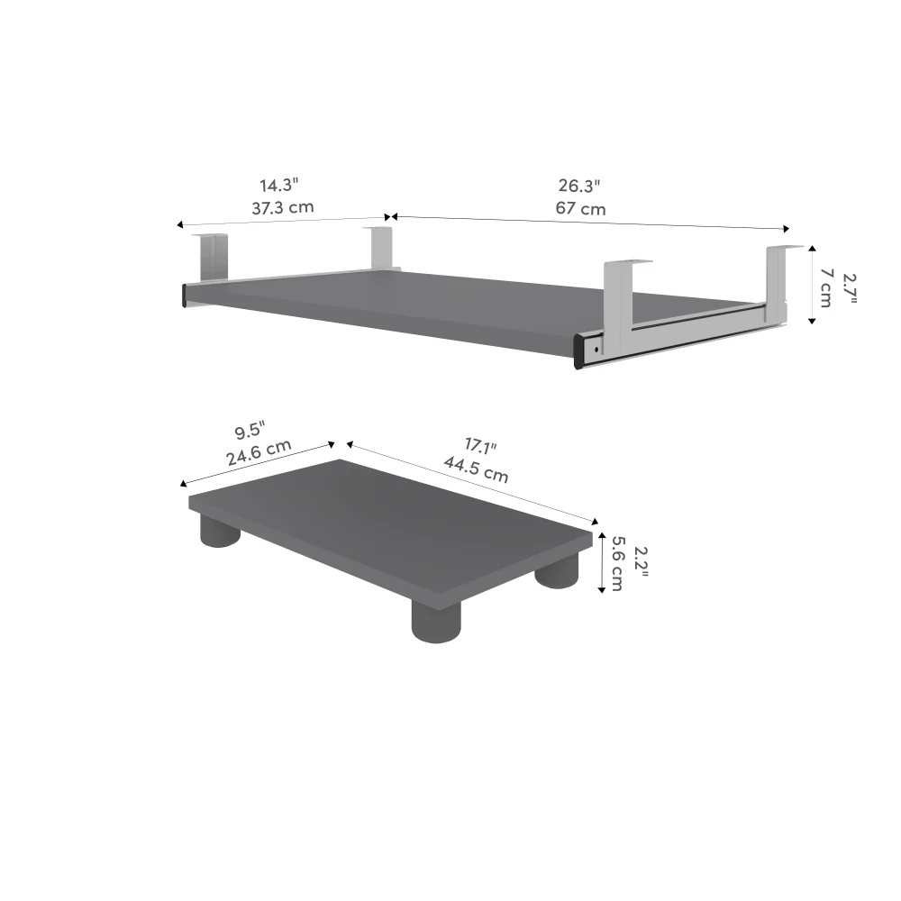 Keyboard Tray and CPU Stand - Image 7