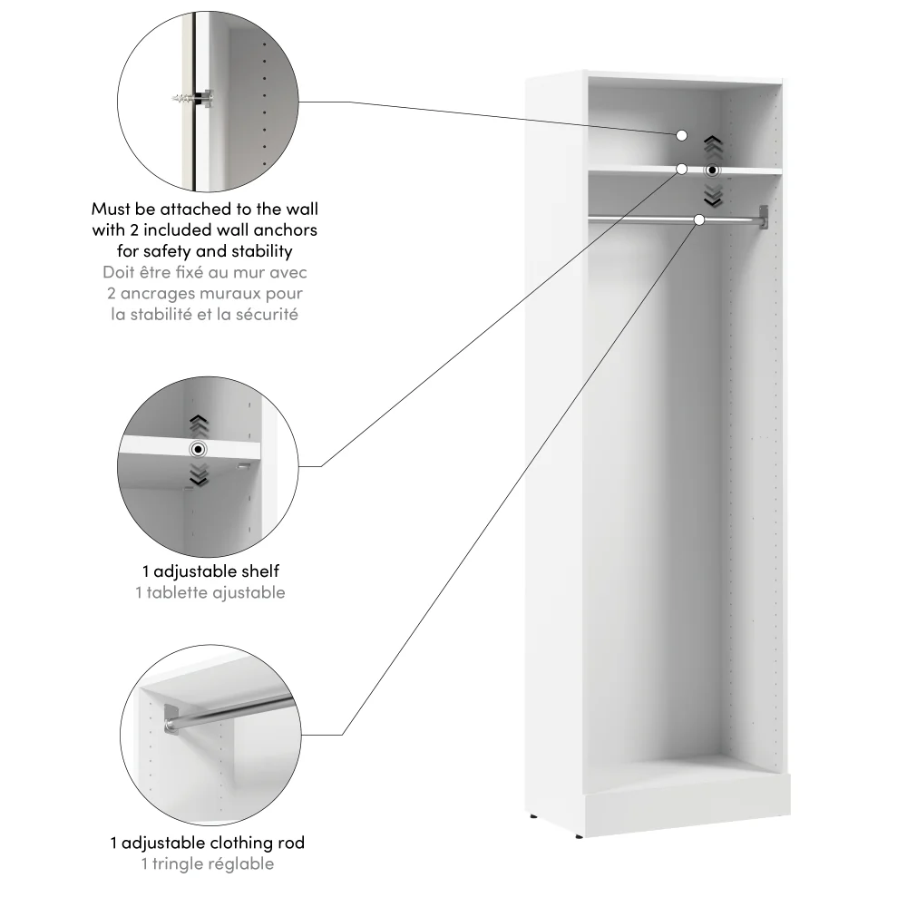 25W x 16D Modular Closet Organizer - Image 35