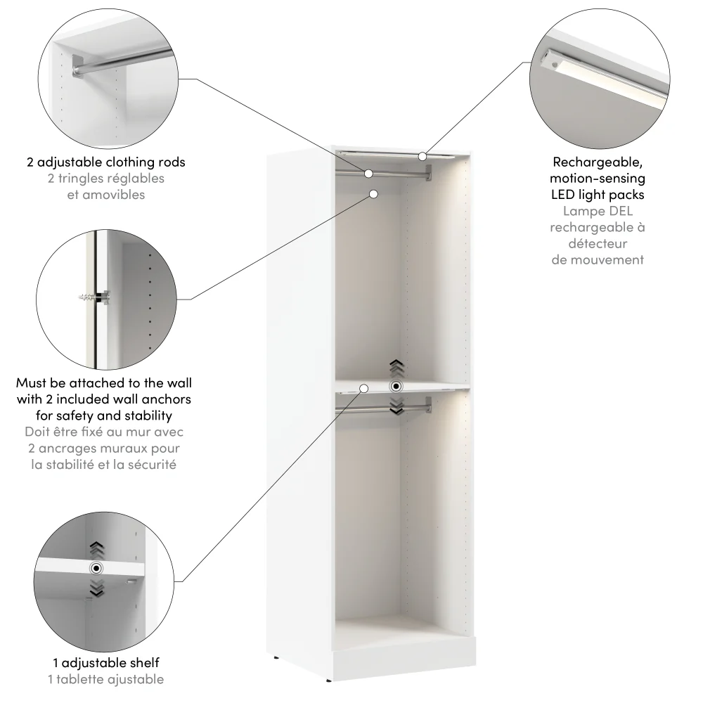 25W x 25D Modular Closet Organizer - Image 6