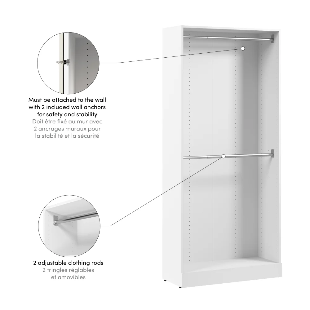 36W x 16D Modular Closet Organizer - Image 6