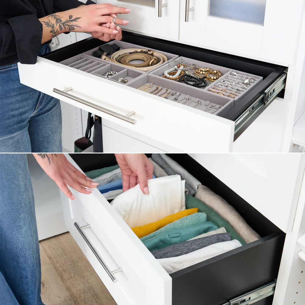 61W x 16D Modular Closet Organizer - Image 17