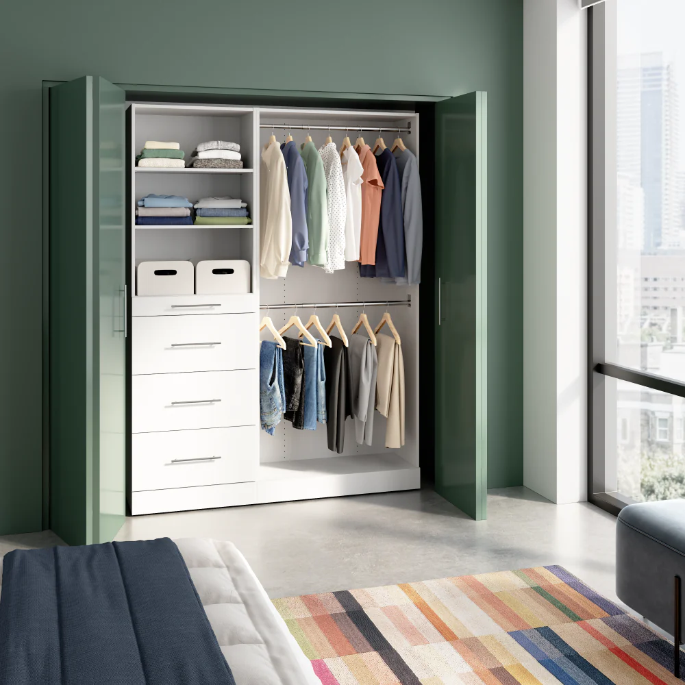 61W x 16D Modular Closet Organizer - Image 20