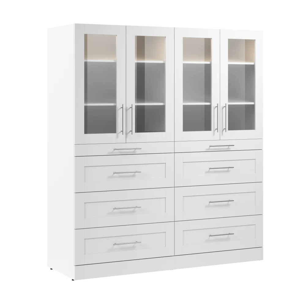 71W x 25D Modular Closet Organizer