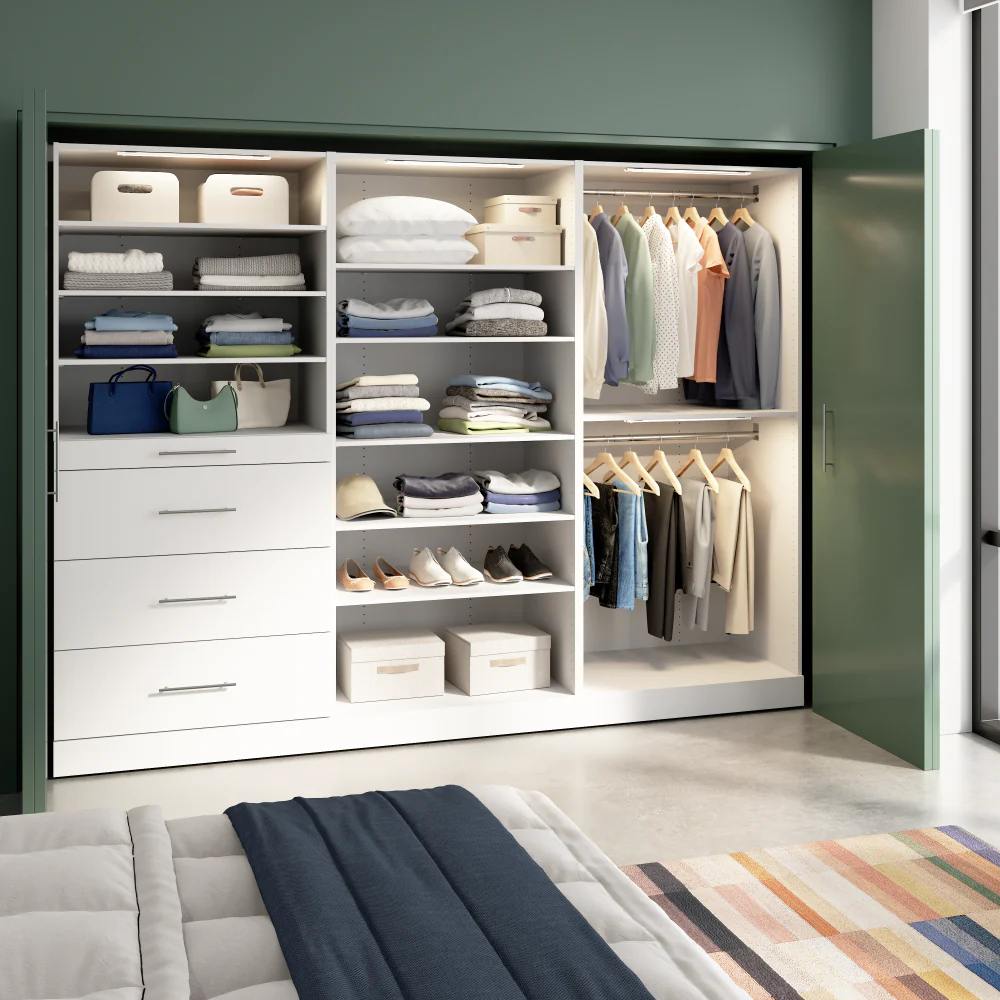 107W x 25D Modular Closet Organizer - Image 2