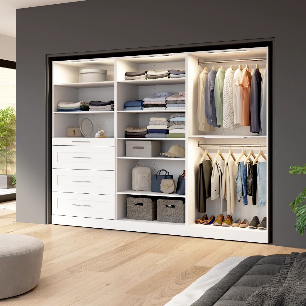 107W x 25D Modular Closet Organizer - Image 9