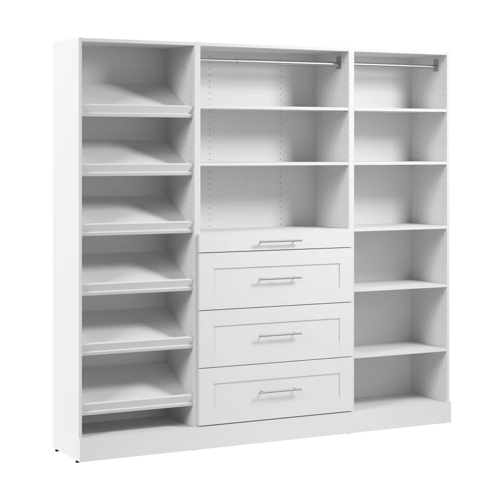 85W x 16D Modular Closet Organizer