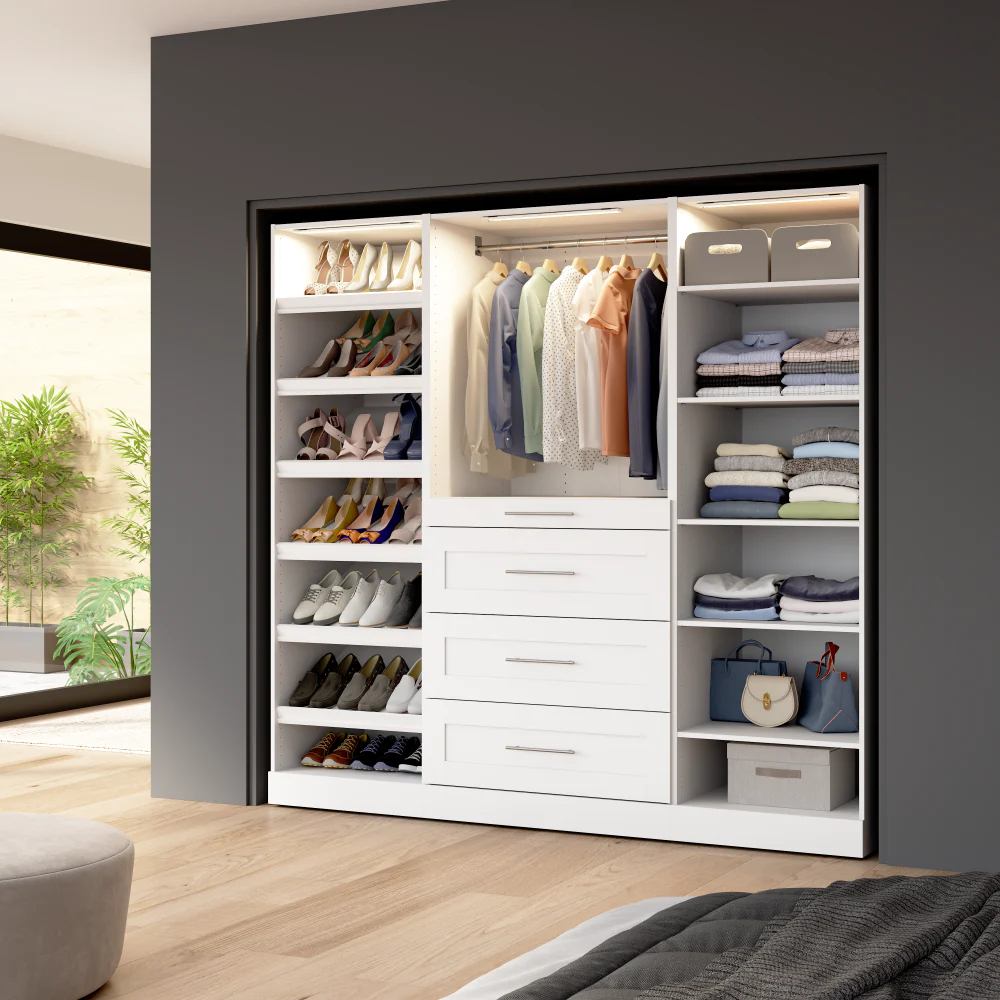 85W x 25D Modular Closet Organizer - Image 16
