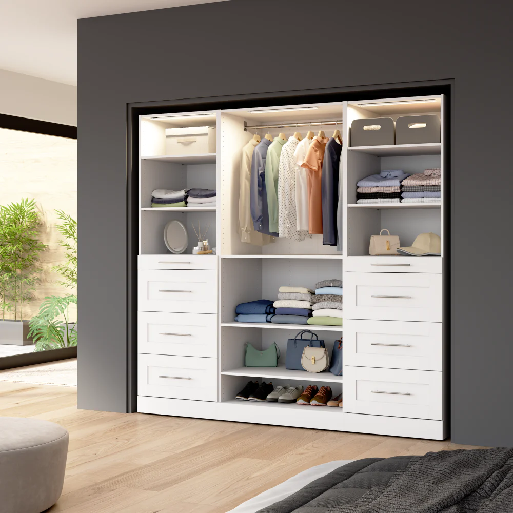 85W x 25D Modular Closet Organizer - Image 2