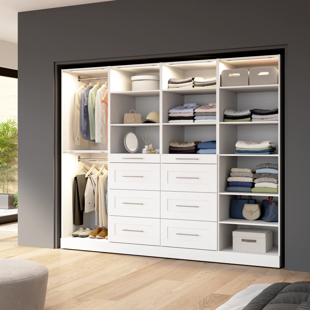 100W x 25D Modular Closet Organizer - Image 9