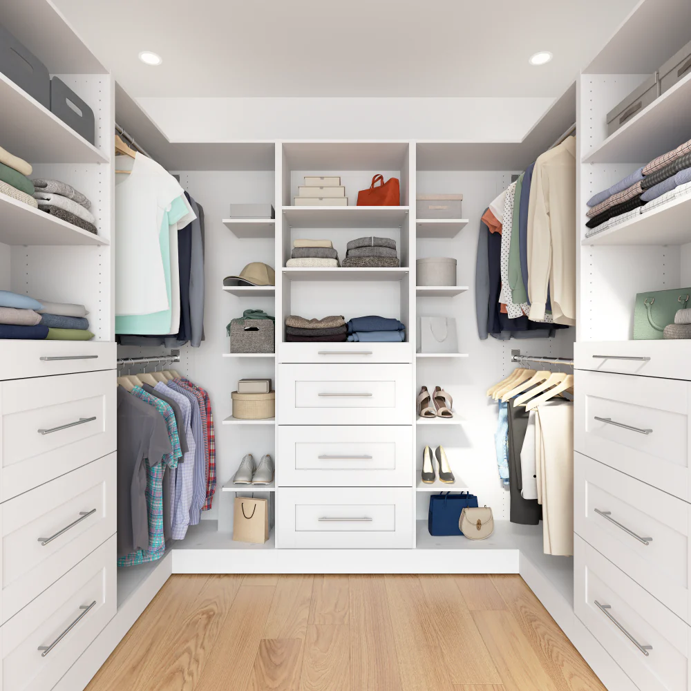 Modular U-Shaped Closet Organizer - Image 2