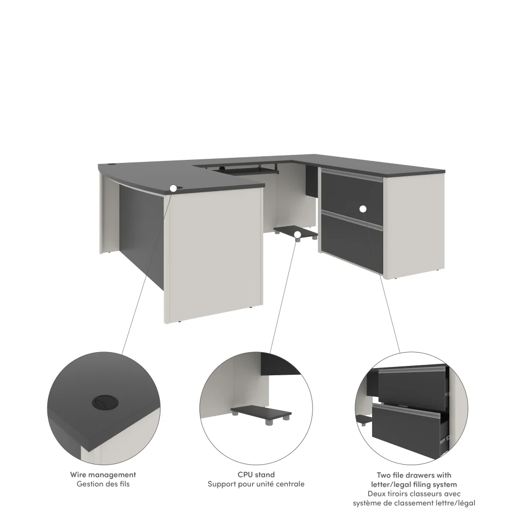 U-Shaped Executive Desk - Image 13
