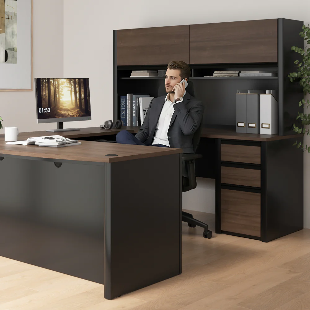 U-Shaped Executive Desk - Image 17