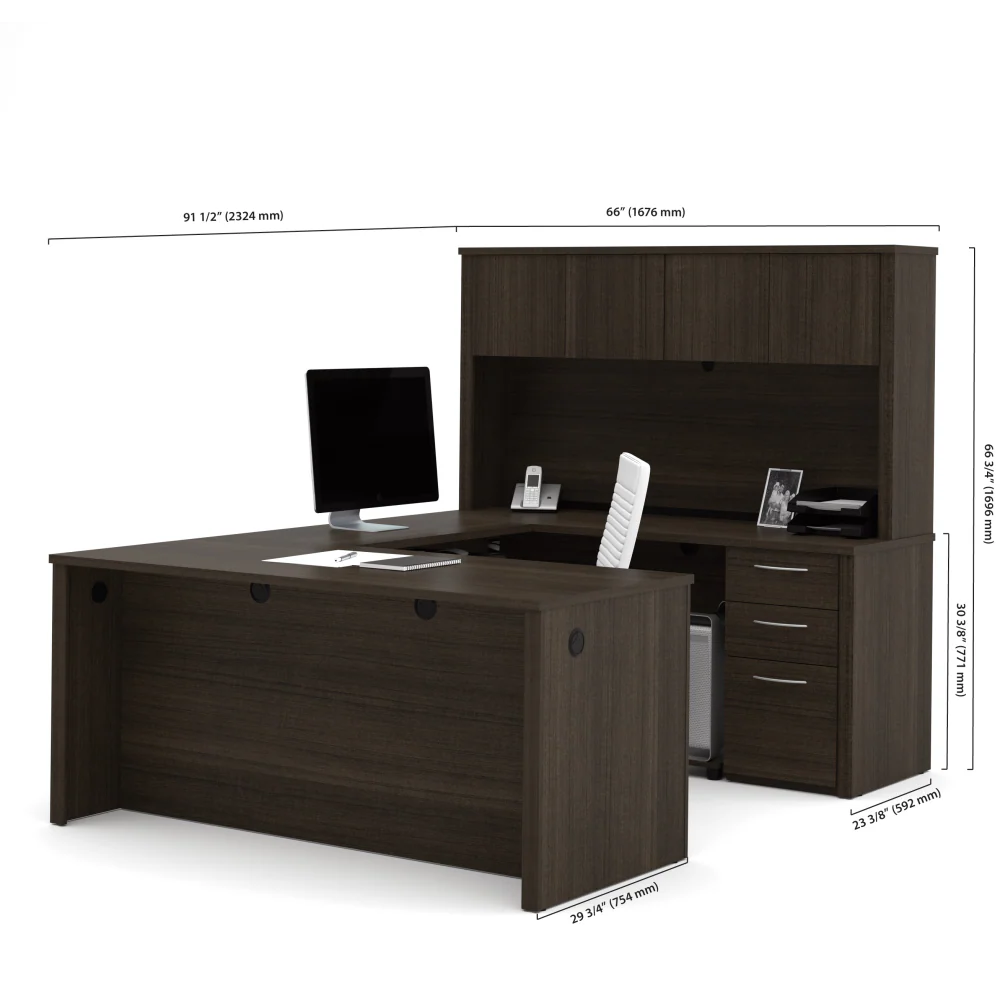 U-Shaped Executive Desk - Image 5