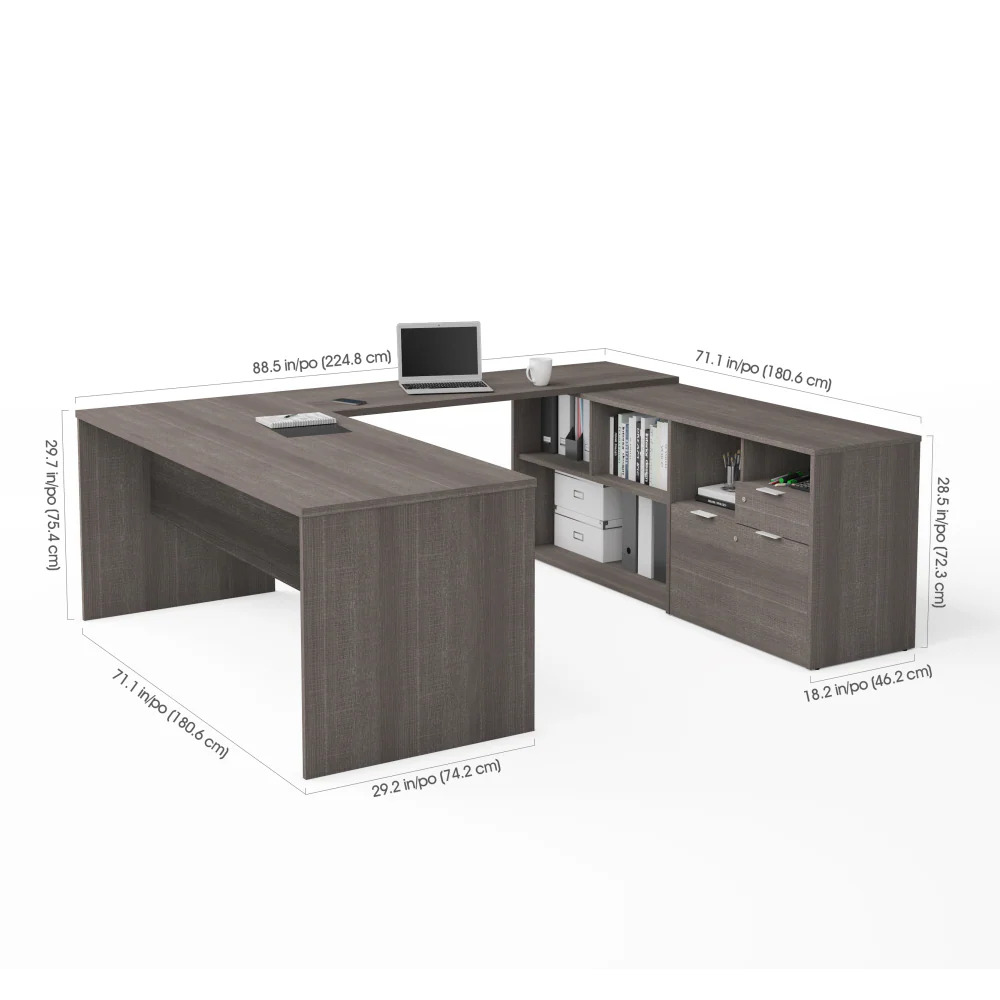 U-Shaped Executive Desk - Image 4