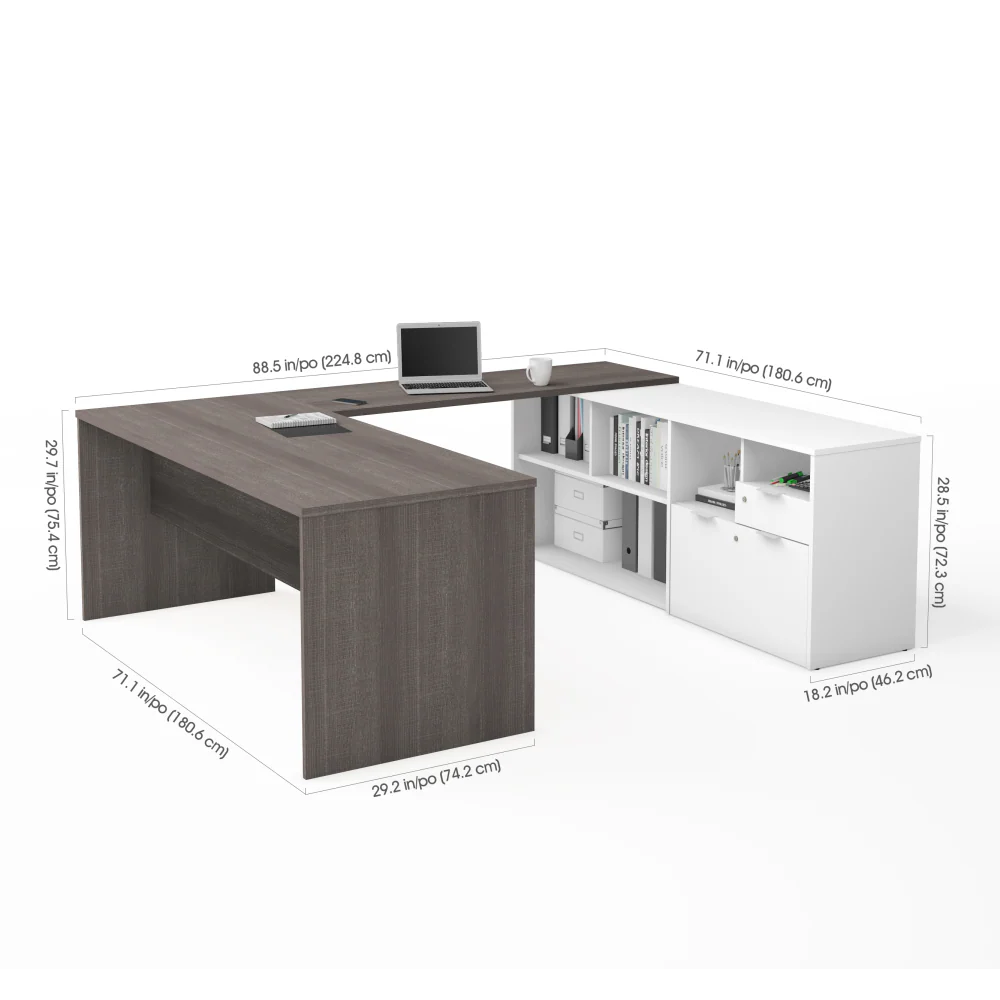 U-Shaped Executive Desk - Image 7