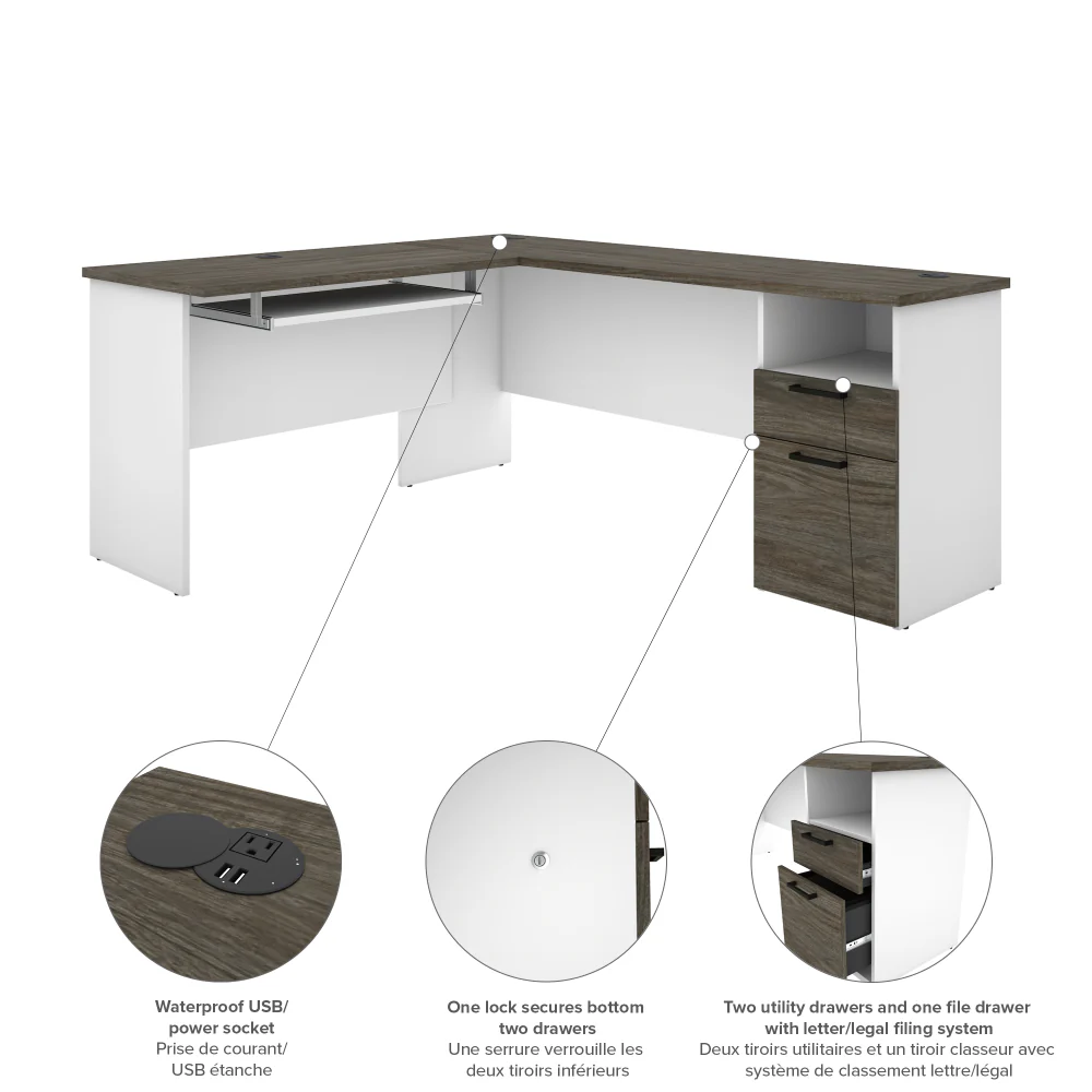 L-Shaped Desk - Image 13
