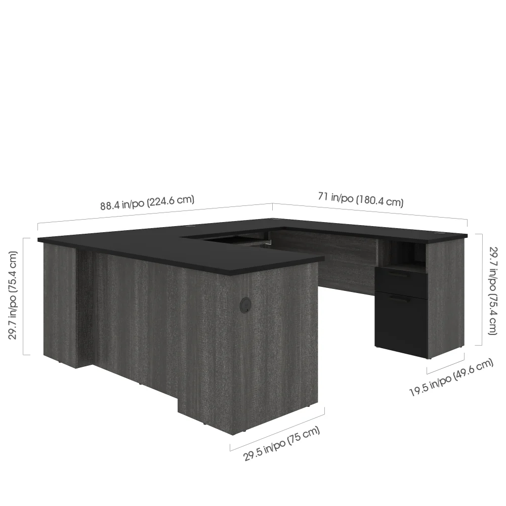 U-Shaped Executive Desk - Image 13