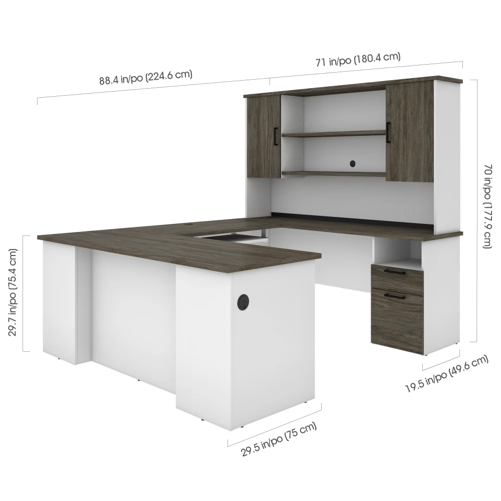 U-Shaped Executive Desk - Image 20