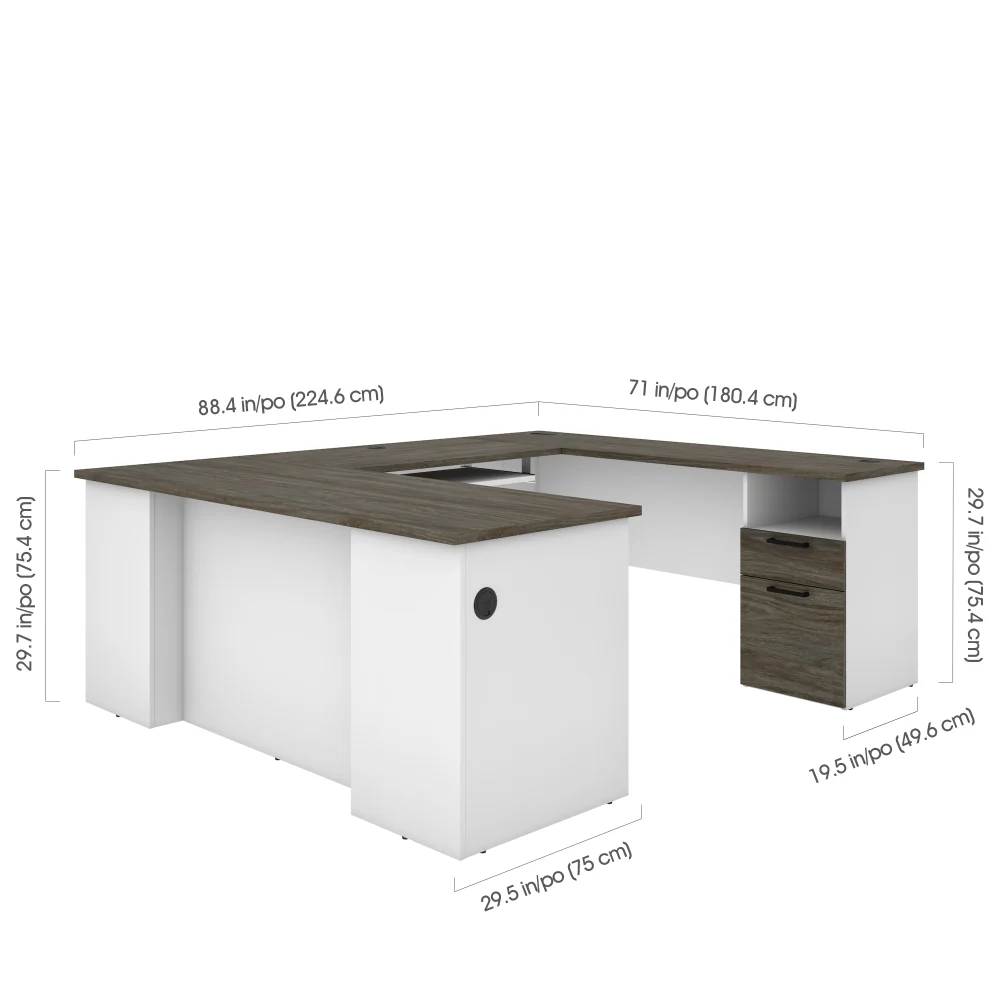 U-Shaped Executive Desk - Image 6