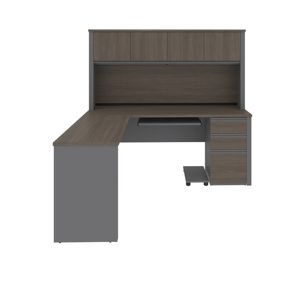 L-Shaped Desk with Drawers - Image 10