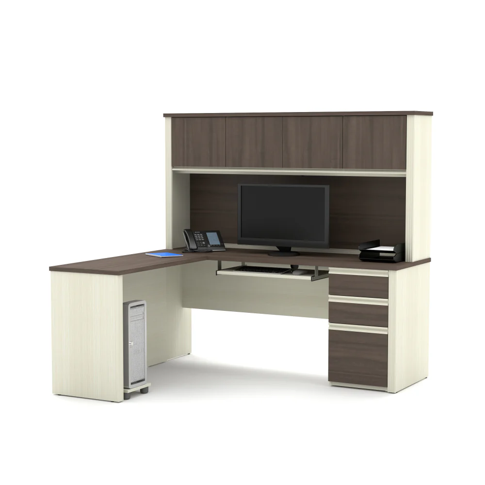 L-Shaped Desk with Drawers - Image 13