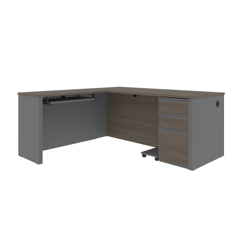 L-Shaped Desk with Drawers - Image 18