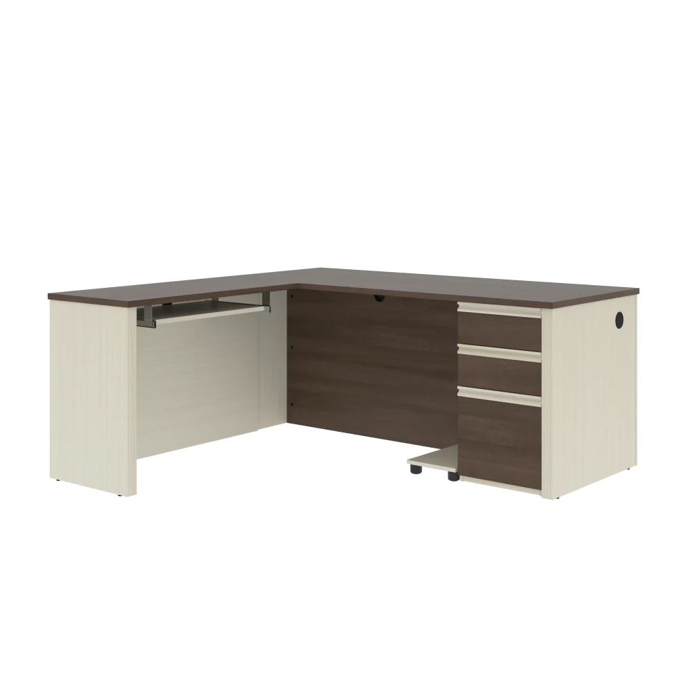 L-Shaped Desk with Drawers - Image 23