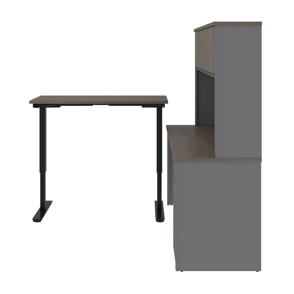L-Shaped Desk with Drawers - Image 3