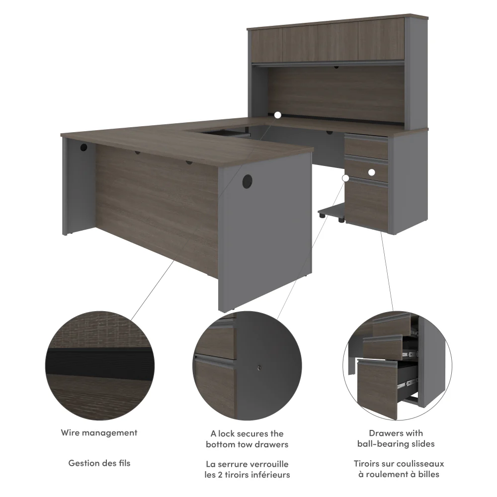 U-Shaped Executive Desk - Image 23