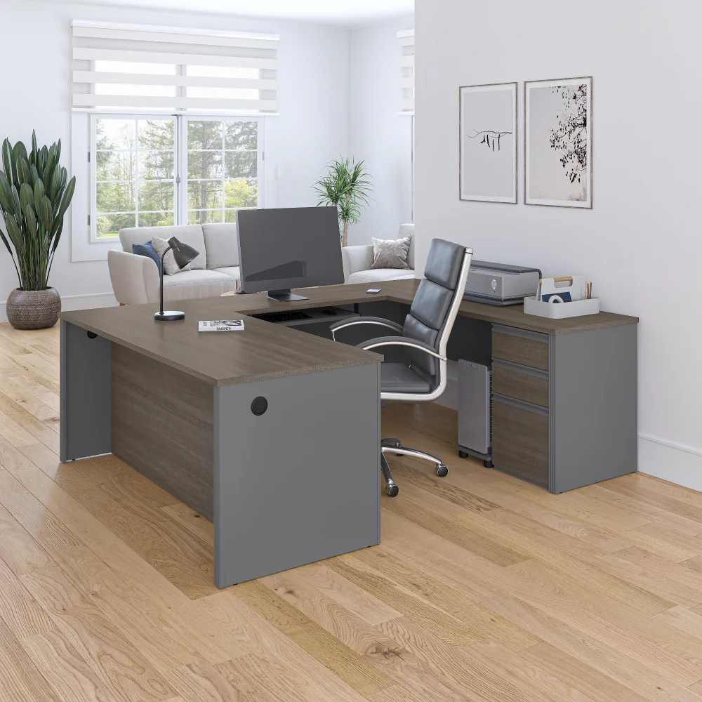 U-Shaped Executive Desk - Image 9