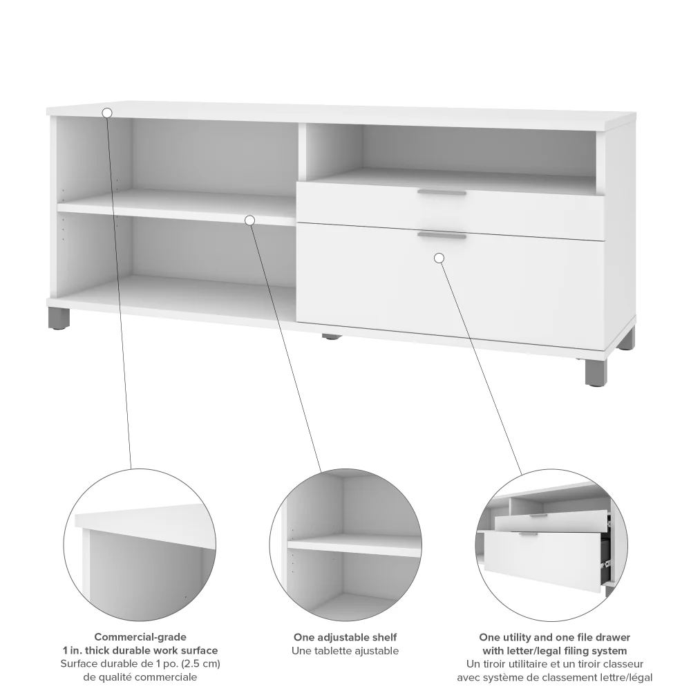 Office Credenza with Drawers - Image 15