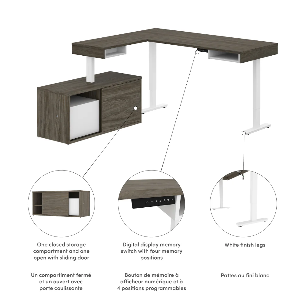 L-Shaped Standing Desk - Image 17