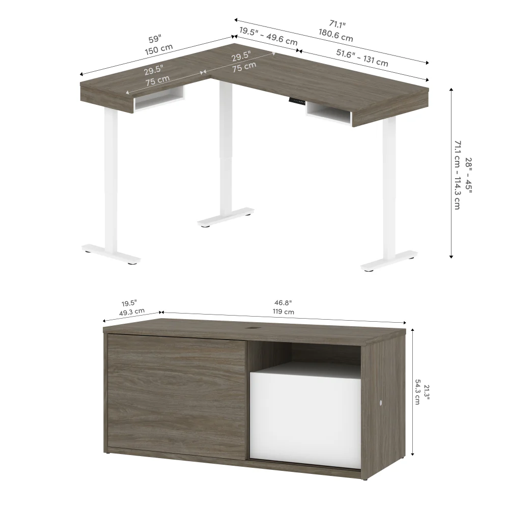 L-Shaped Standing Desk - Image 18