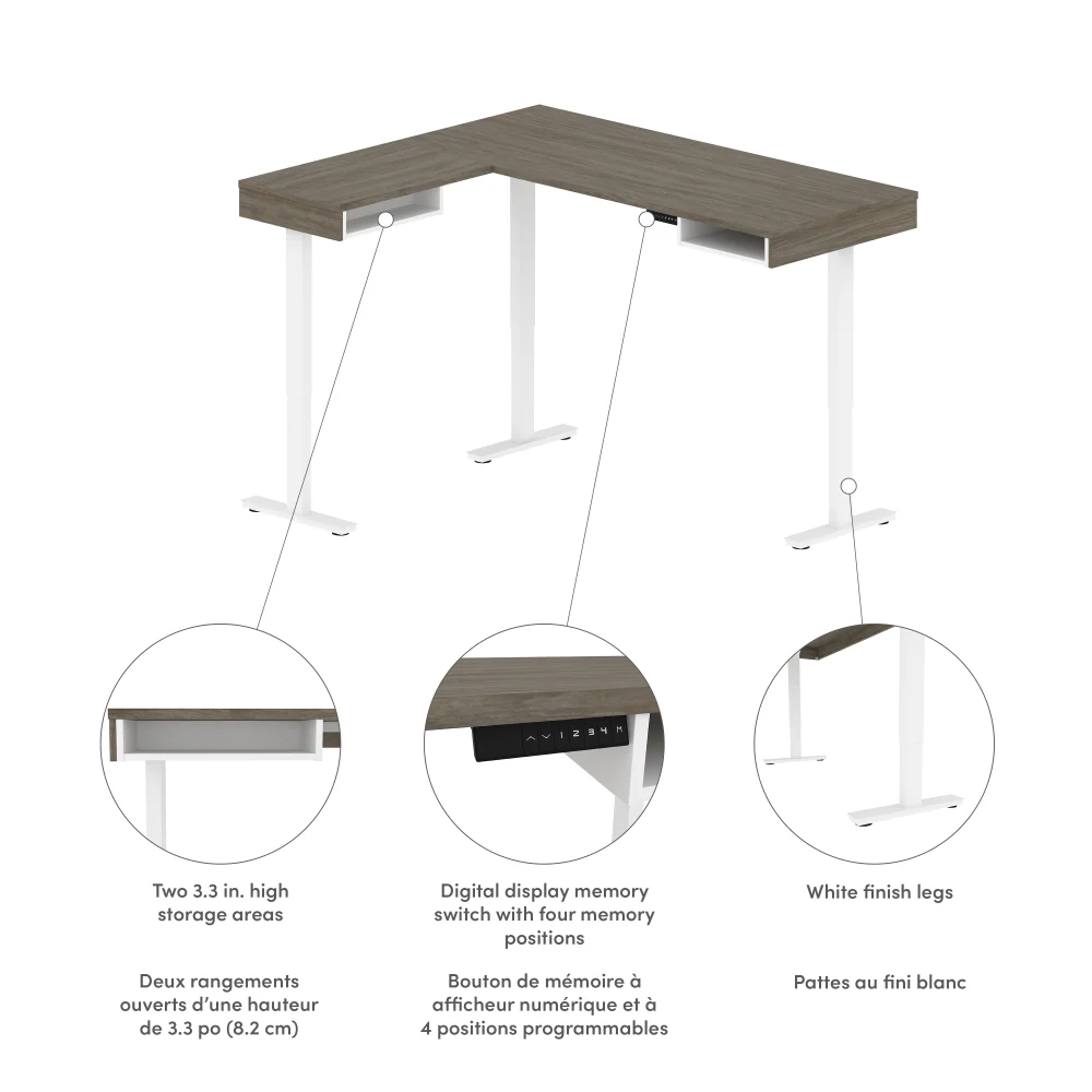 L-Shaped Standing Desk - Image 24