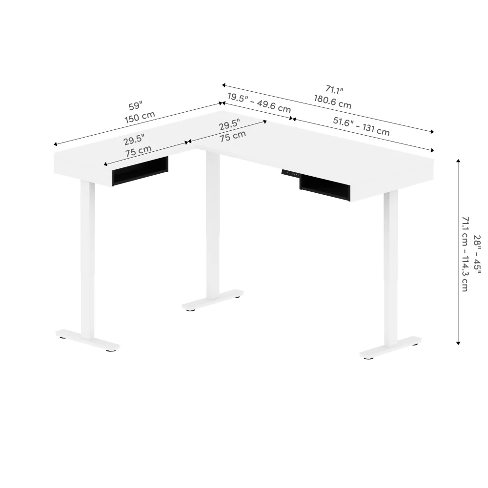 L-Shaped Standing Desk - Image 32