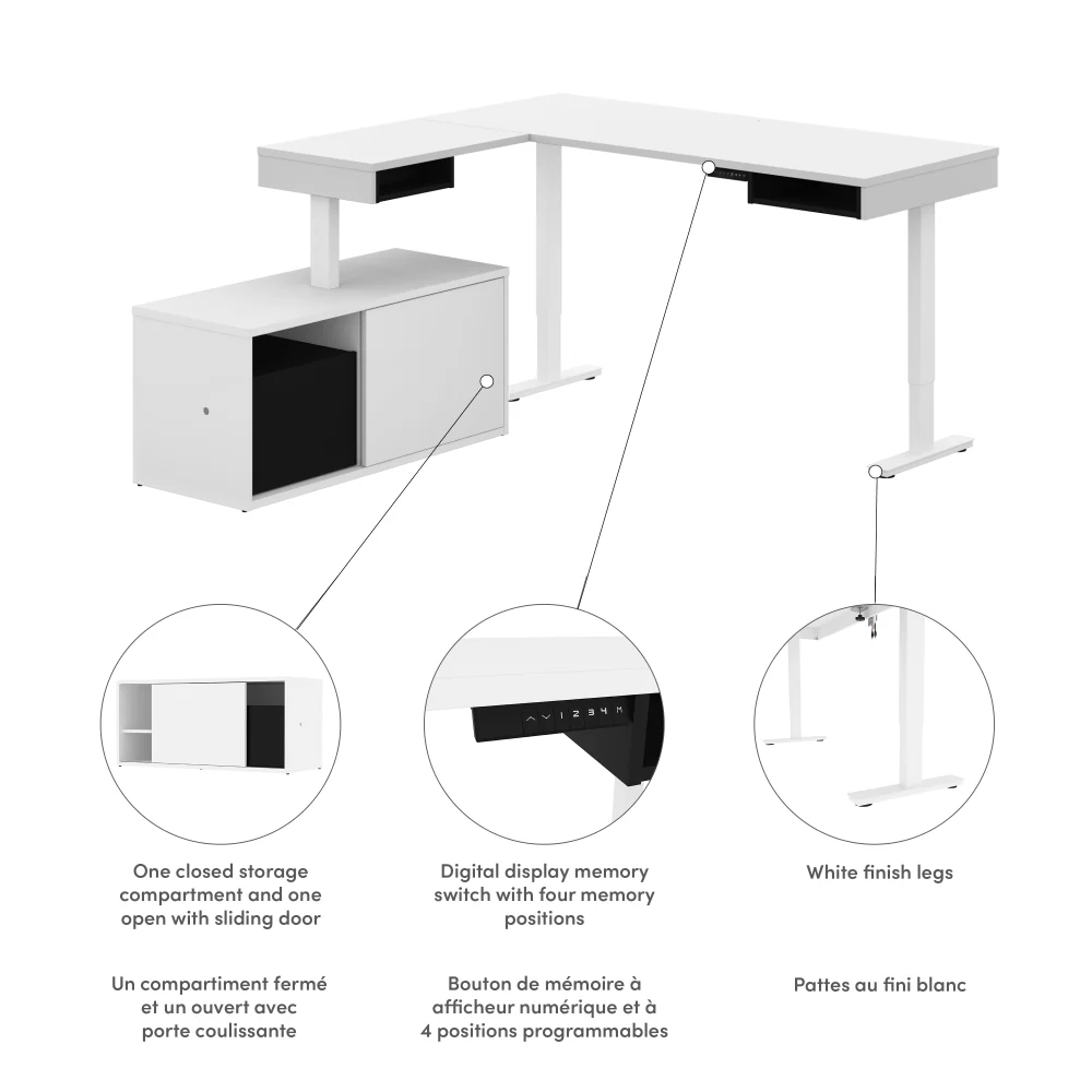 L-Shaped Standing Desk - Image 8