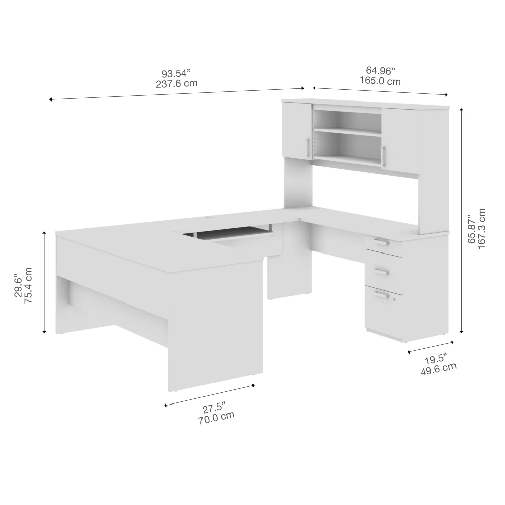 U-Shaped Executive Desk - Image 7