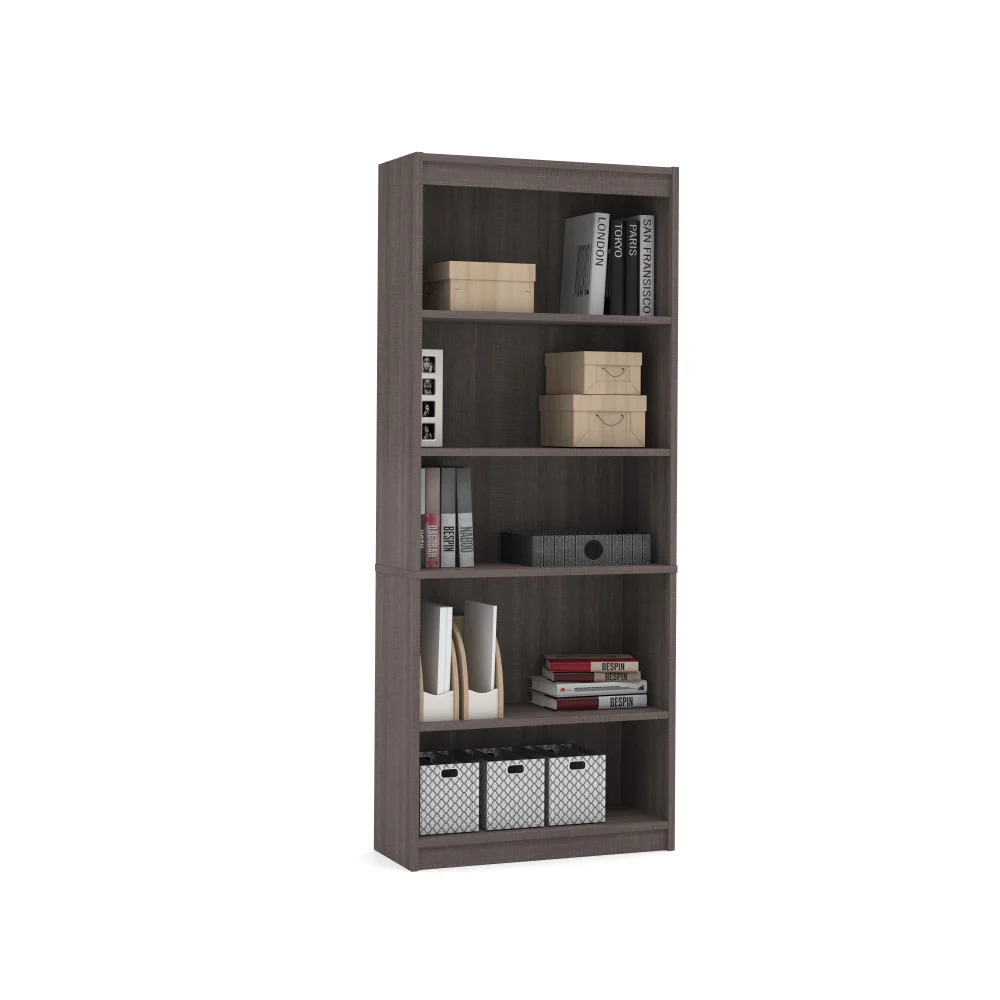 Tall 5 Shelf Bookcase - Image 7