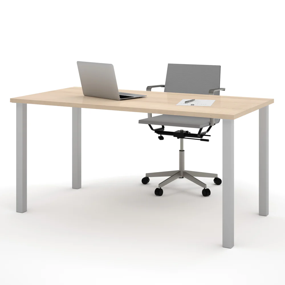 Table Desk with Metal Legs - Image 11