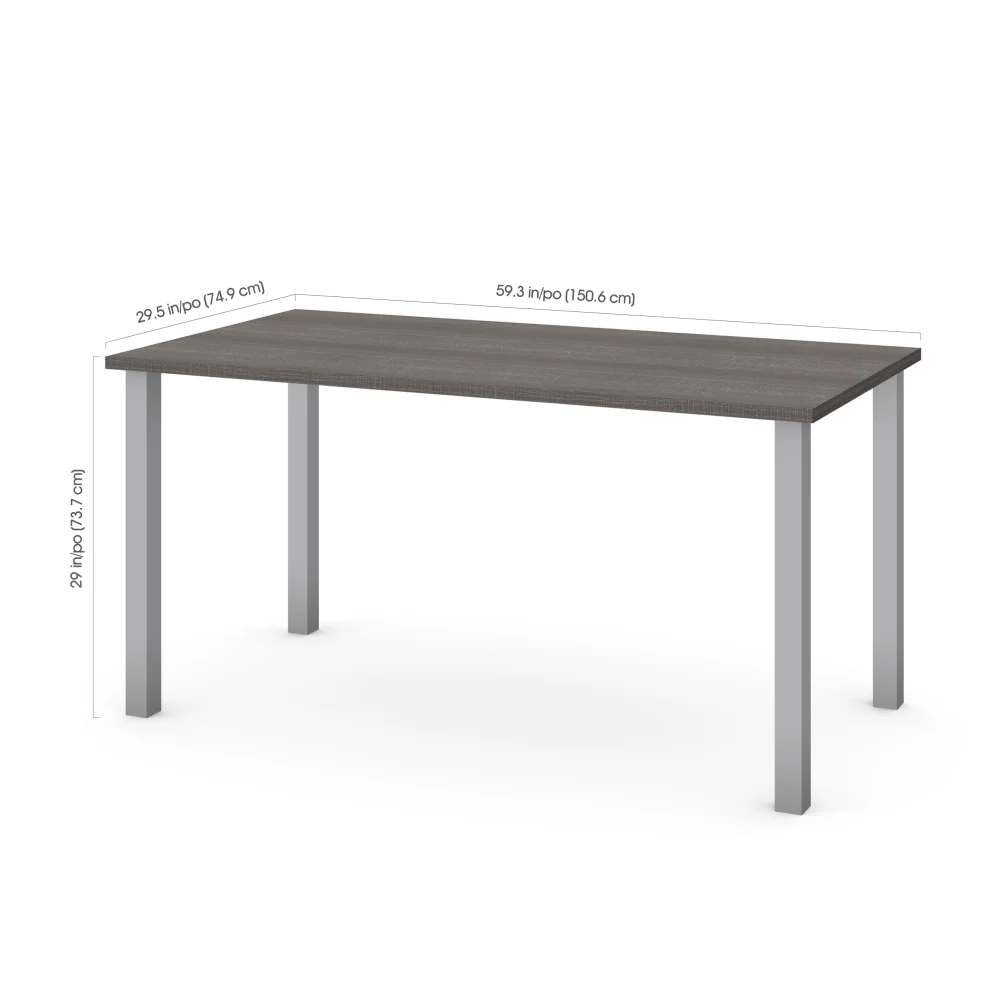 Table Desk with Metal Legs - Image 16