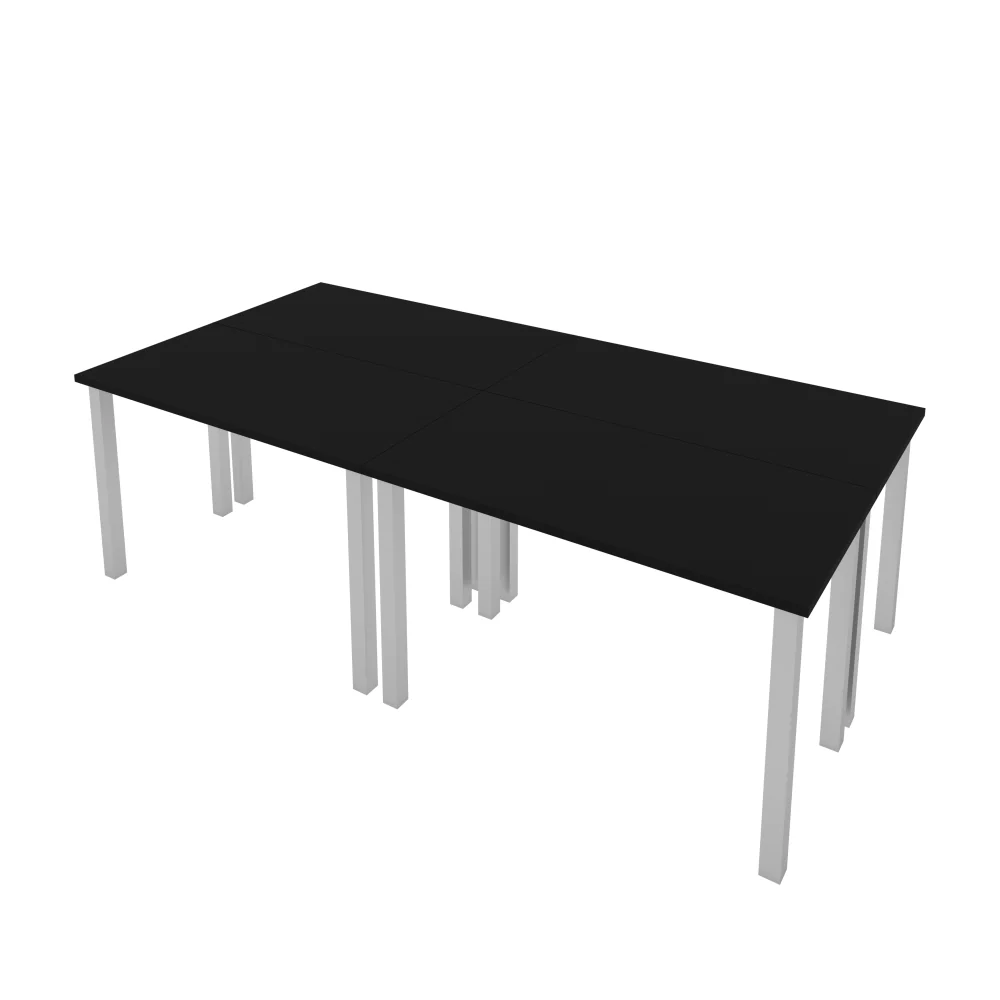 Table Desk with Metal Legs - Image 17