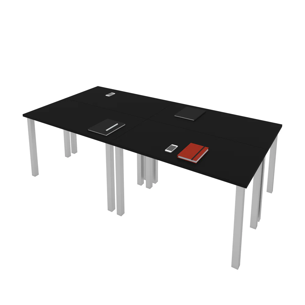 Table Desk with Metal Legs - Image 19