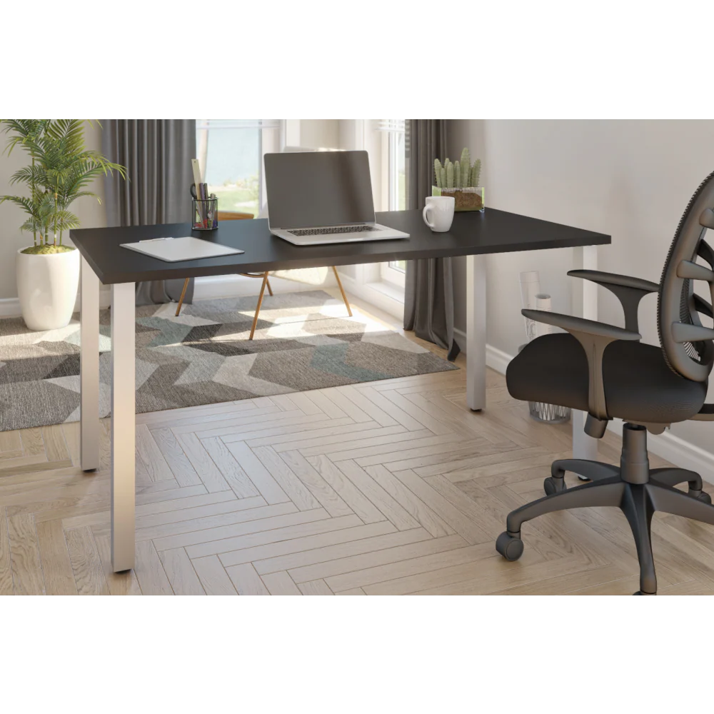 Table Desk with Metal Legs - Image 2