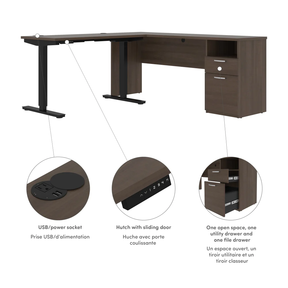 L-Shaped Standing Desk - Image 15